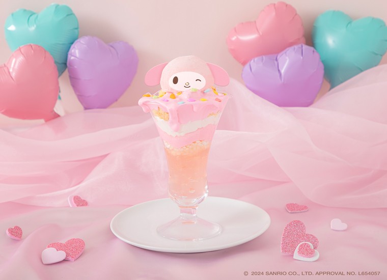 「My Melody Cafe ～Heartful Party～」メニュー