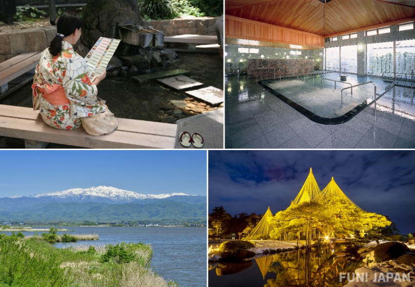 How to enjoy sightseeing in Ishikawa Kanazawa and Hokuriku by train or bus! A must-see for hot spring enthusiasts! 