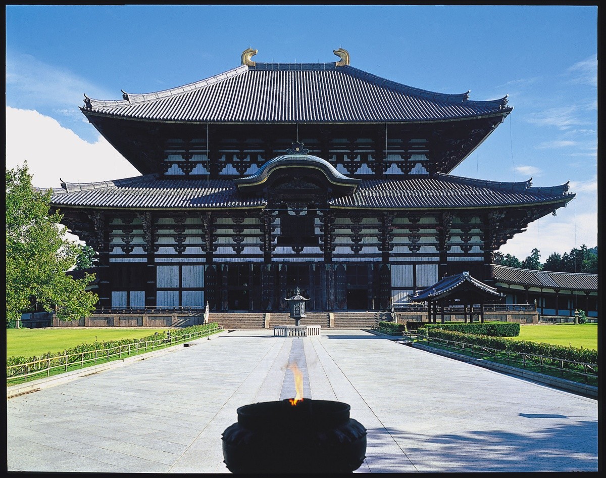 奈良東大寺大佛殿世界上最大嘅木造建築