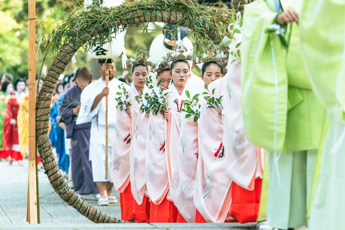 住吉祭的神轎