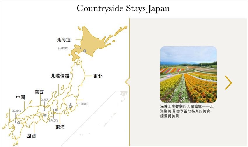 想了解更多日本全國的農泊嗎？請前往「Countryside stays Japan」網站！