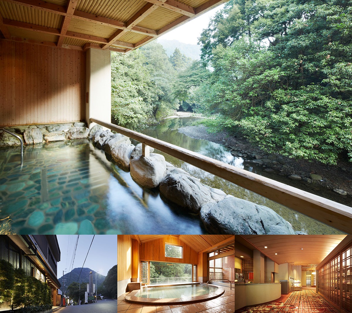 Inunakiyama Onsen Fudouguchikan, where you can soothe your body and mind in open-air baths