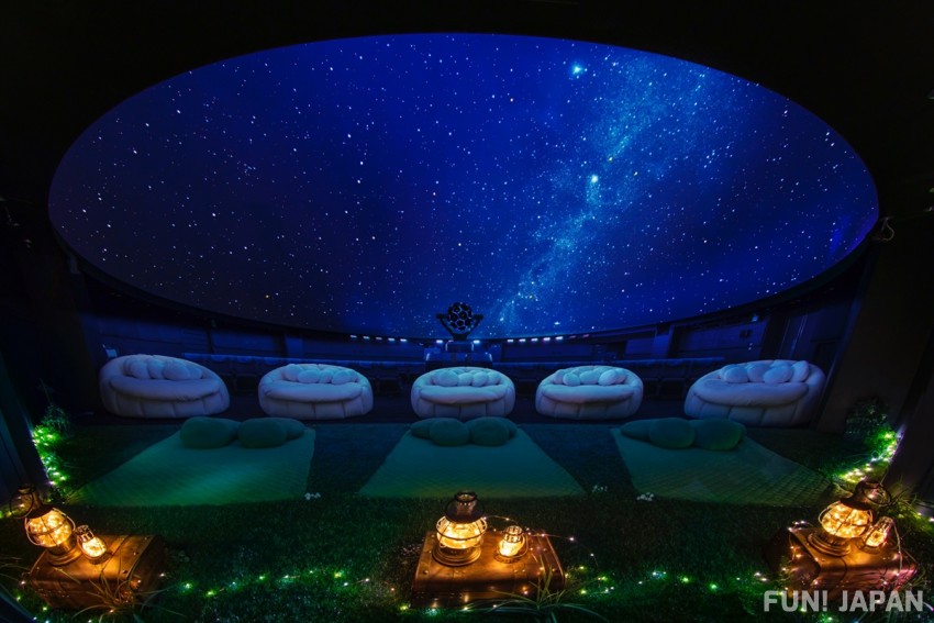 จ้องมองท้องฟ้าที่เต็มไปด้วยดวงดาวอันงดงามที่ท้องฟ้าจำลอง Konica Minolta Planetarium Manten ในอิเคะบุคุโระซันไชน์ซิตี้