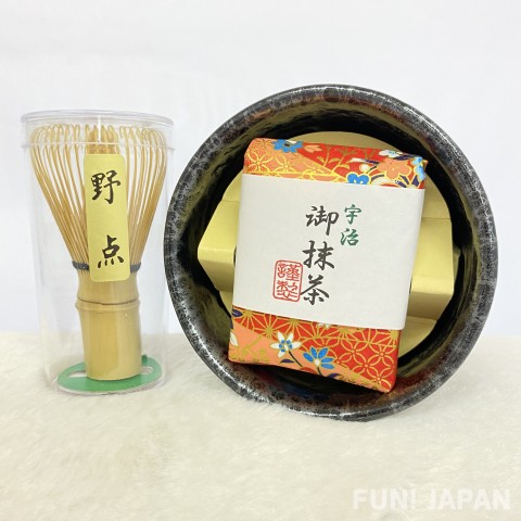 野點抹茶茶具組【0326-09】茶道茶具入門套組套裝日本傳統