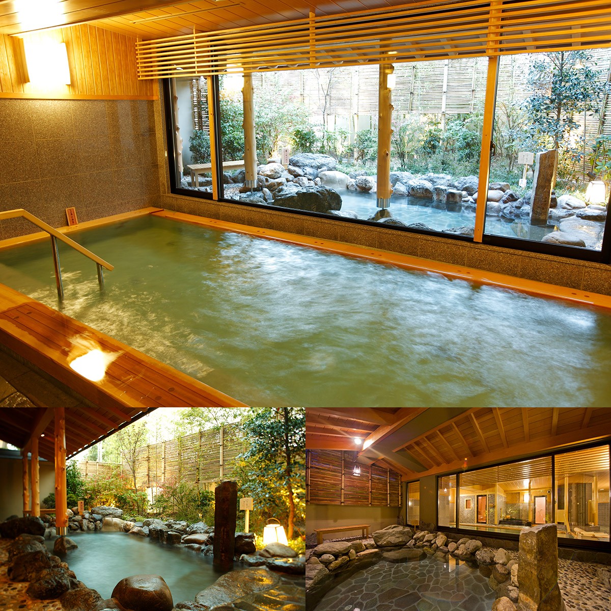 A ryokan offering private baths: Kyoto Arashiyama Onsen Kadensho
