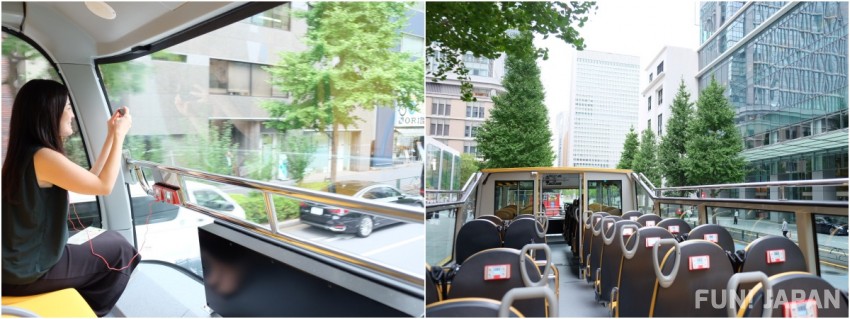 東京開篷觀光巴士SKY HOP BUS 遊新宿 澀谷