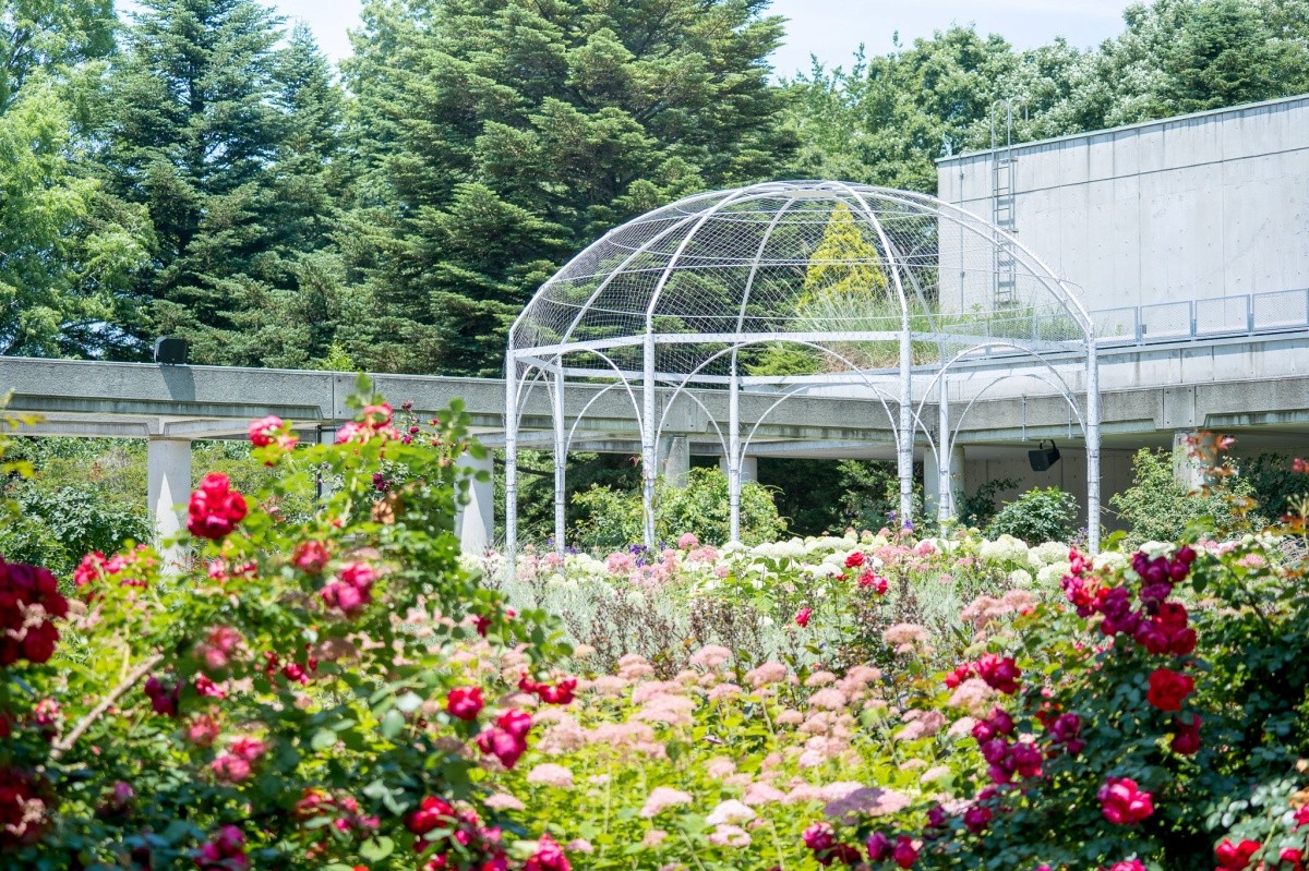 Gunma Flower Park + Flower Hall Garden in the 'HANA' Area
