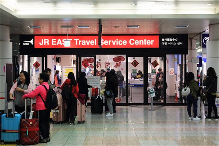 How to get on a JR EAST (East Japan Railway Company) train from Narita  Airport. Explained with Lots of Pictures!