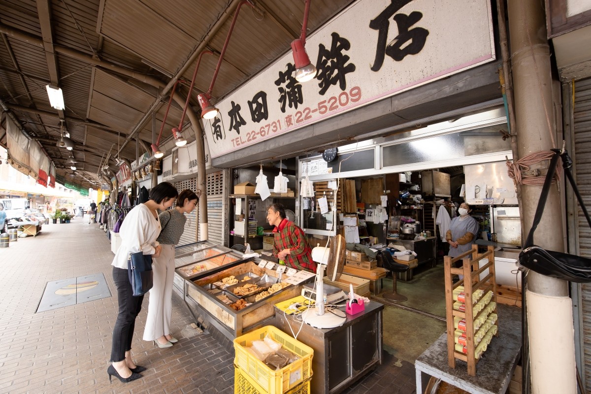 戶尾市場街・隧道橫丁