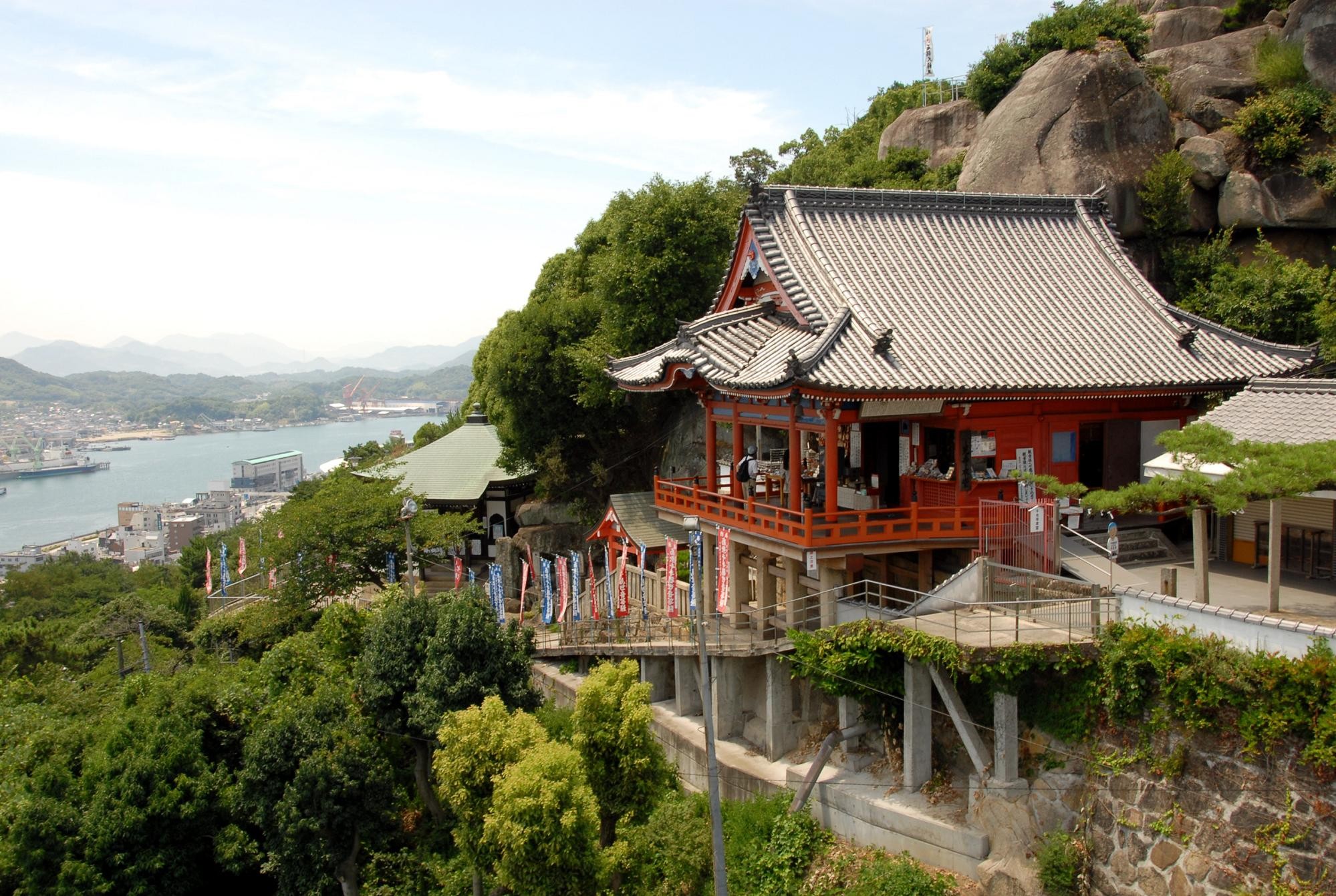 [Urutan 2] Nikmati pemandangan panorama 360 derajat di Taman Senkoji Onomichi