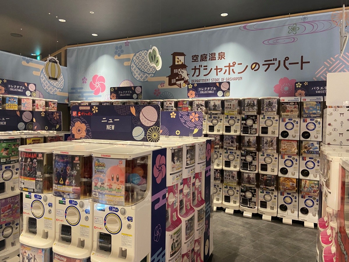 【Khu vực Minato – Osaka Bay Tower】Gashapon Department Store – Cửa hàng Kuunoyu Onsen OSAKA BAY TOWER