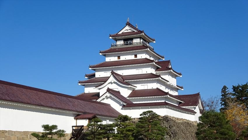 會津若松城 Aizuwakamatsu Castle