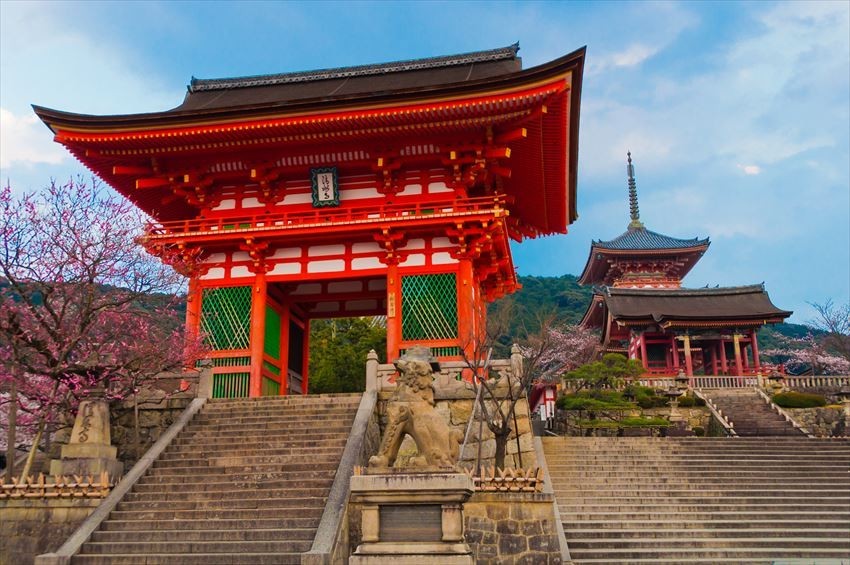 Kiyomizudera Temple in Kyoto City