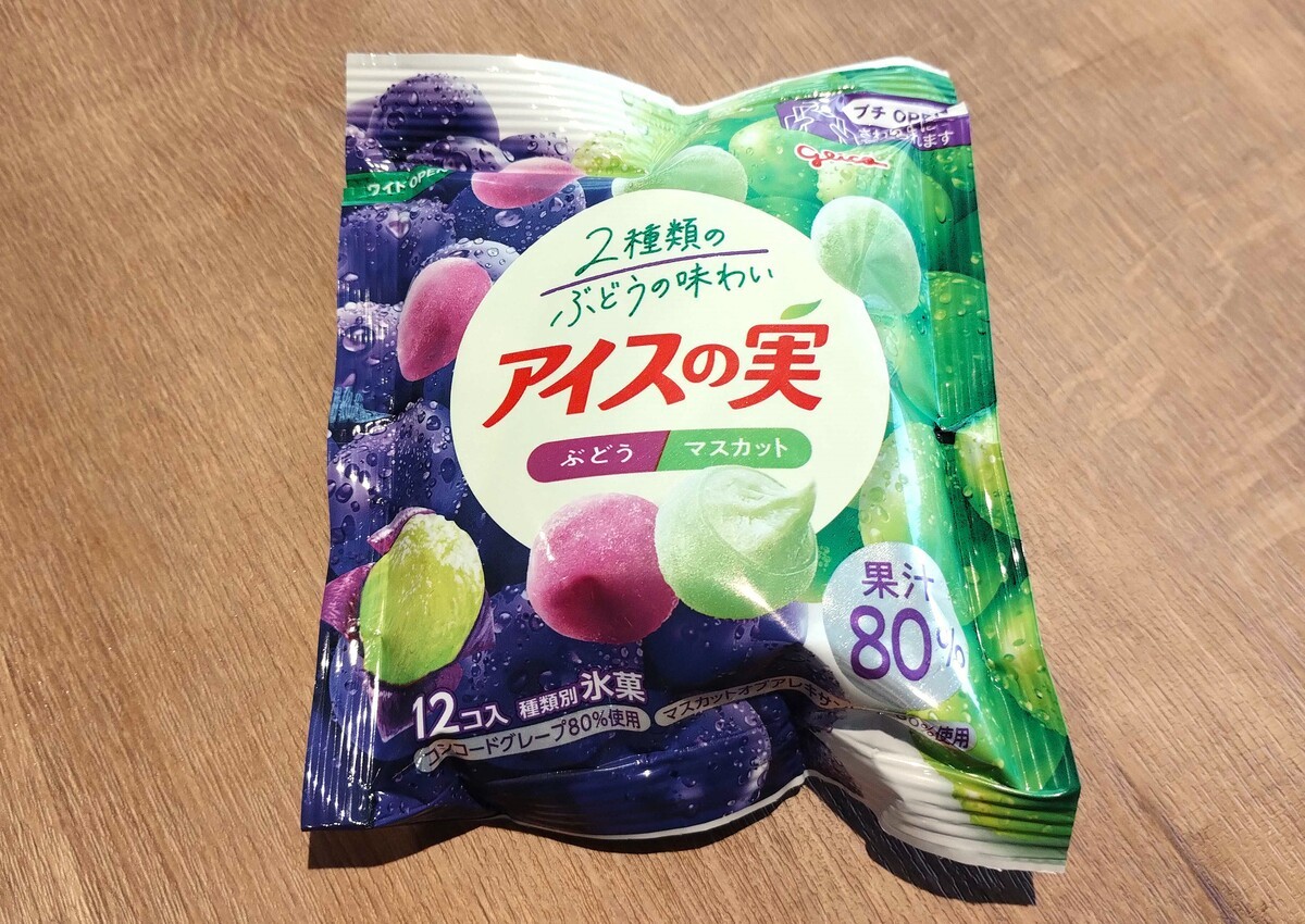 หนึ่งในไอศกรีมยอดนิยมจากร้านสะดวกซื้อที่นักท่องเที่ยวชื่นชอบ: Aisu no Mi (Ezaki Glico)