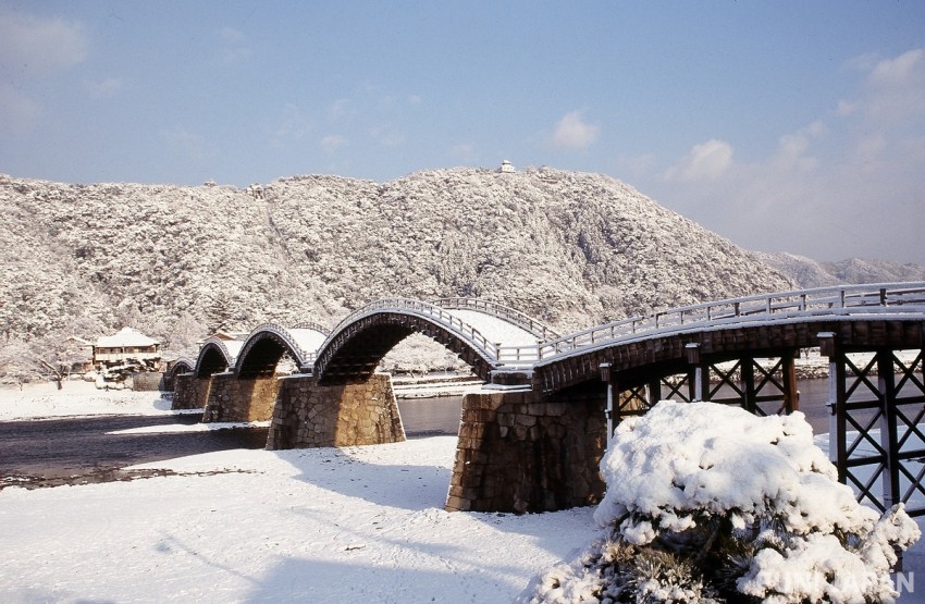 (Iwakuni City) Kintaikyo Bridge: One of the three famous bridges of Japan