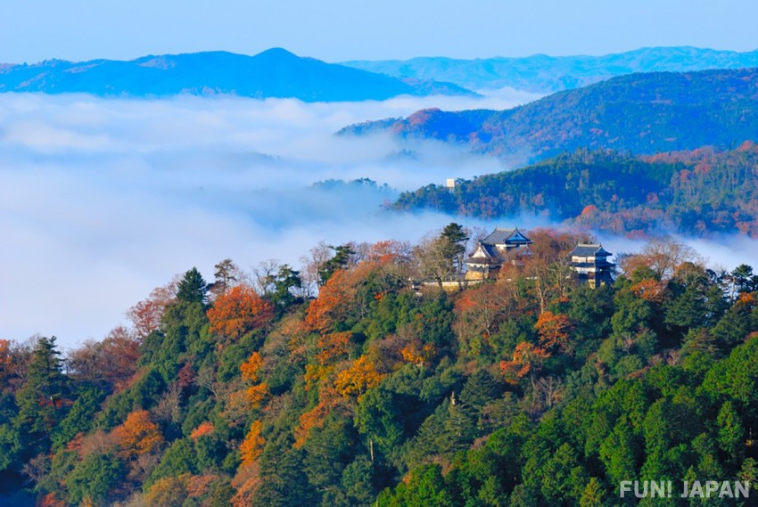 日本唯一一座天守閣健在的山城「備中松山城」