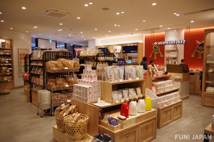 充滿日式風格的伴手禮商店「AKOMEYA TOKYO」
