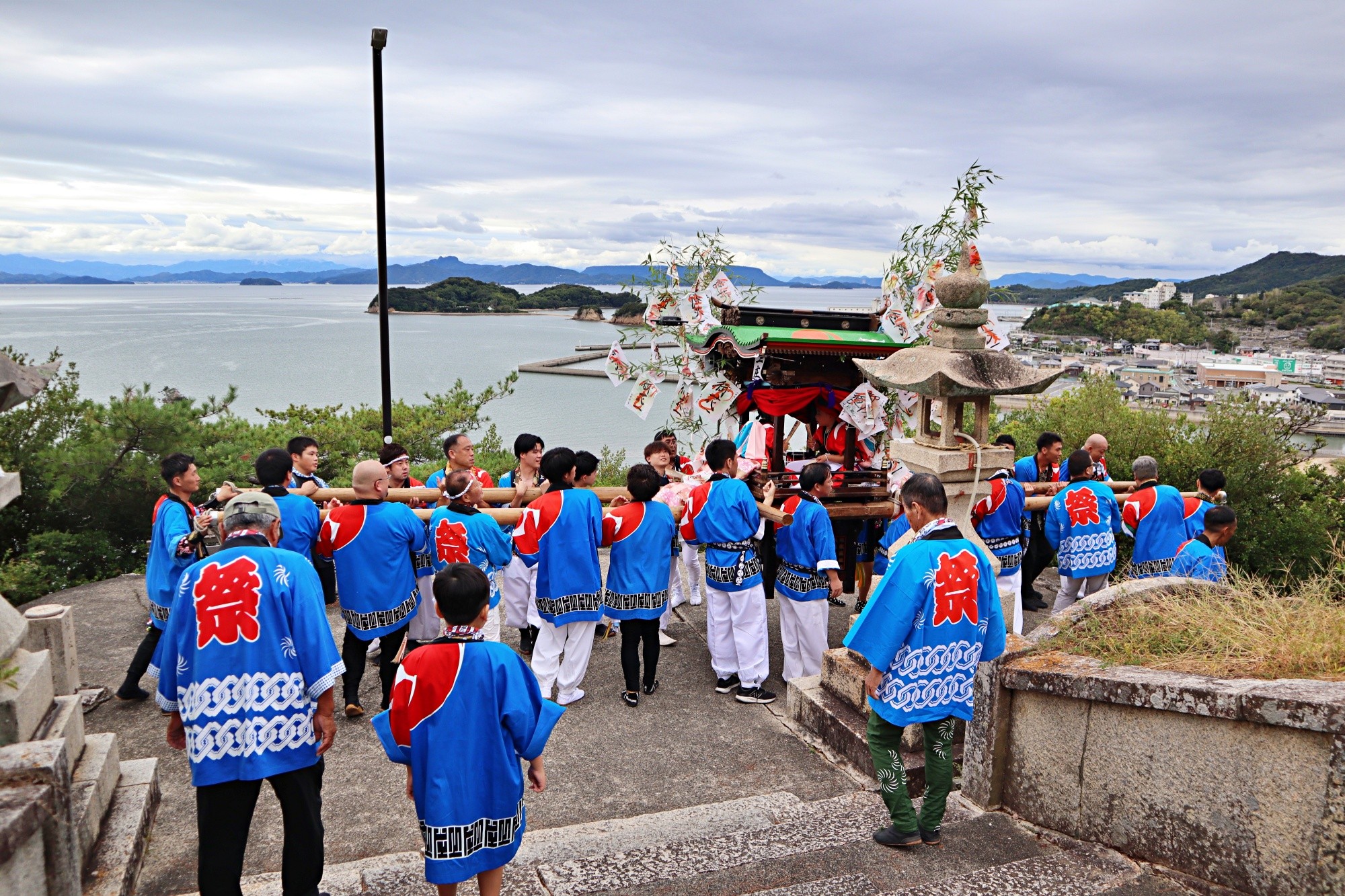 小豆島的秋祭太鼓台奉納