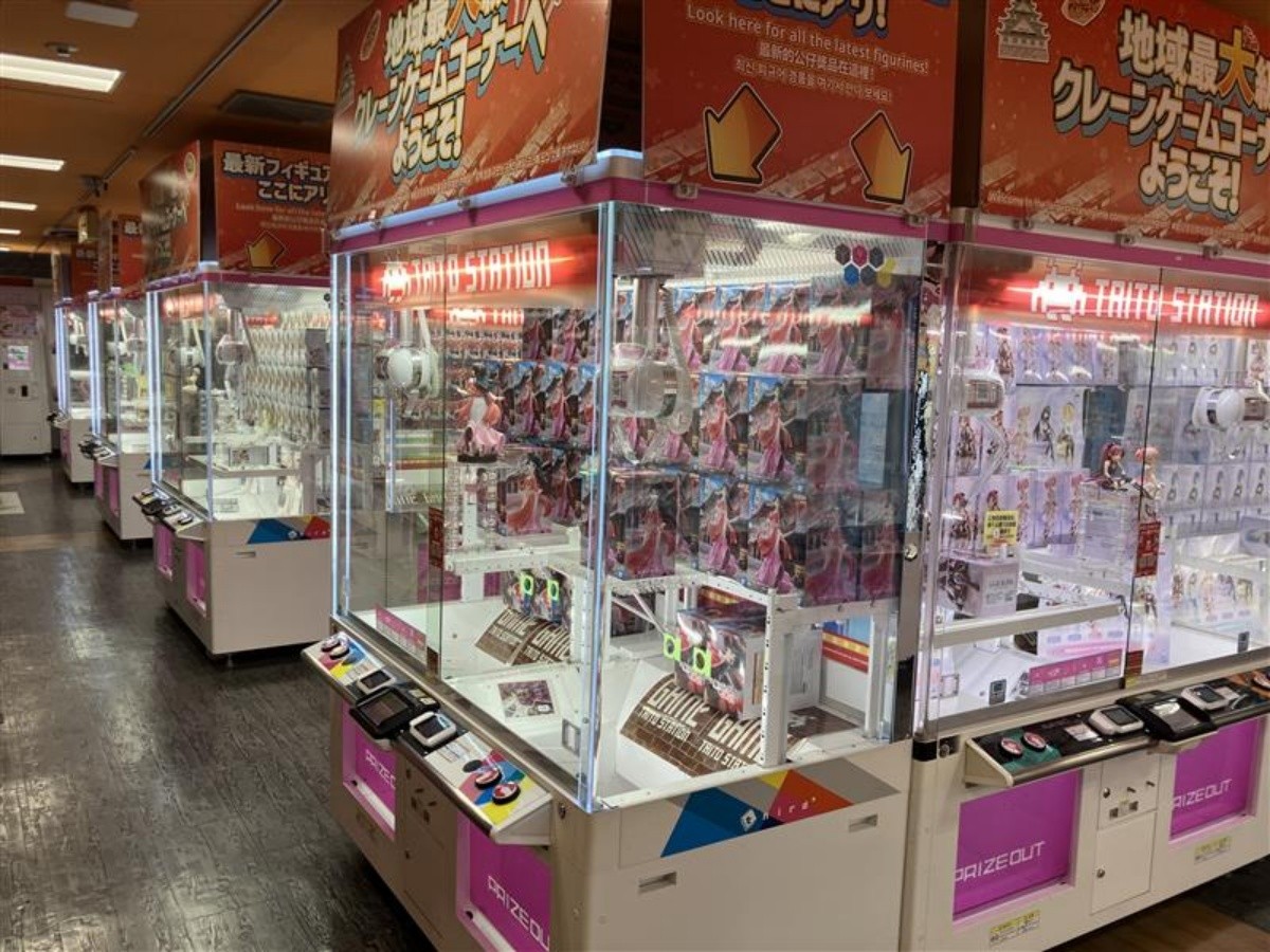 ของรางวัลและมาสคอตยอดนิยมในร้าน TAITO STATION Osaka Nipponbashi