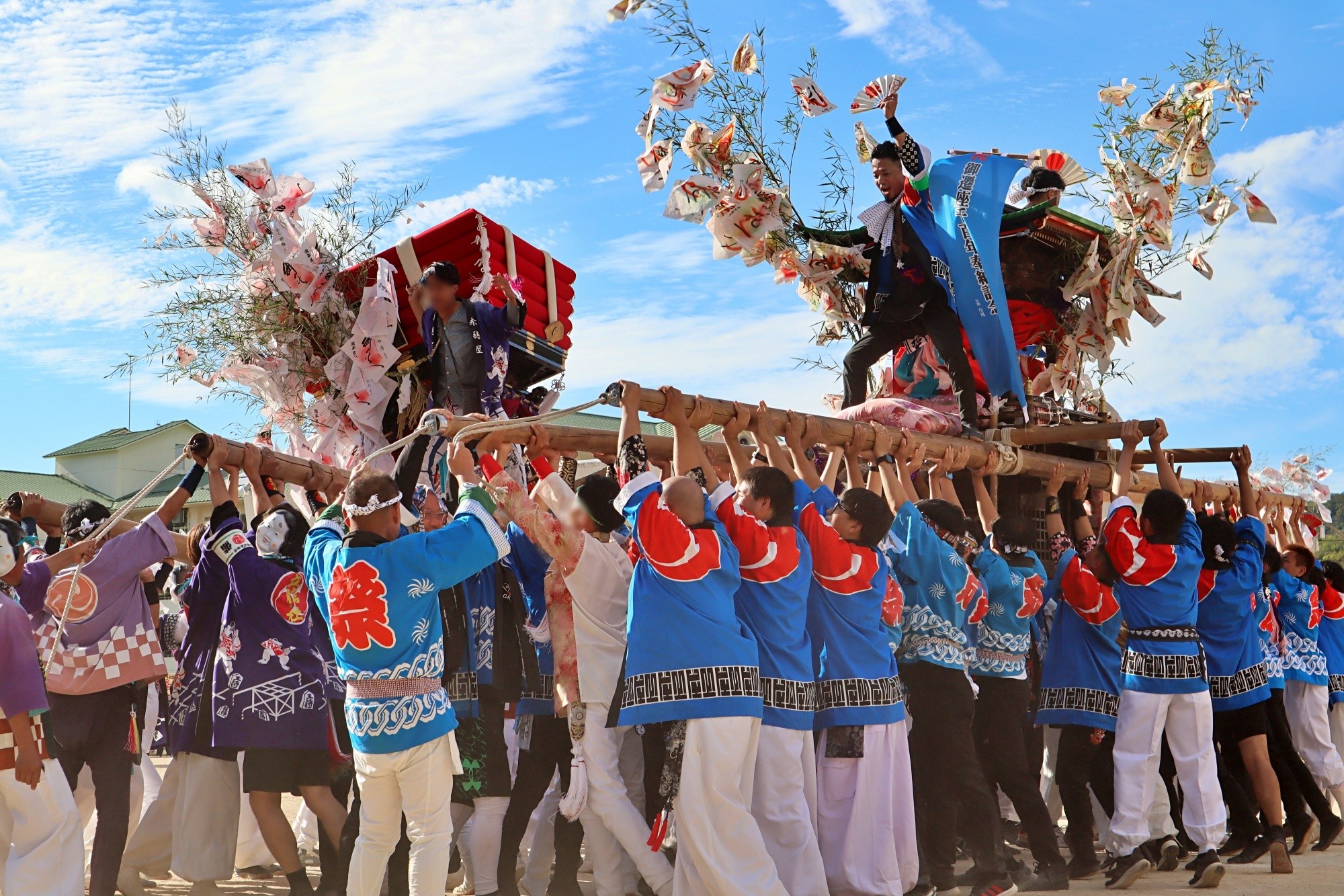 小豆島的秋祭太鼓台奉納