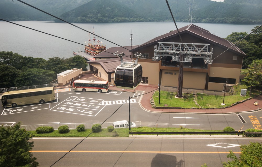 Làm thế nào để đi đến địa điểm cáp treo Hakone?