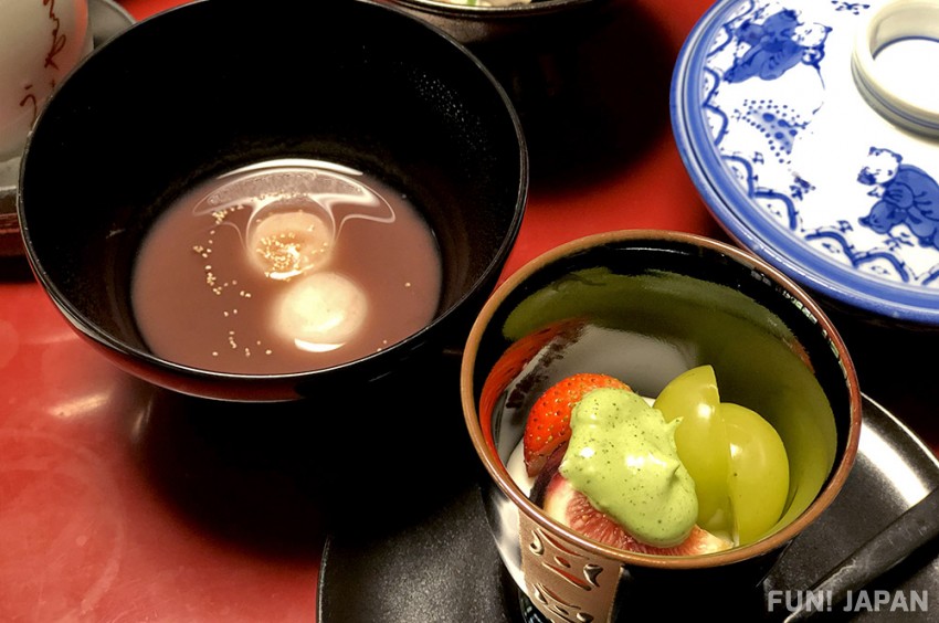 Shippoku cuisine【Umewan】post-meal sweetness