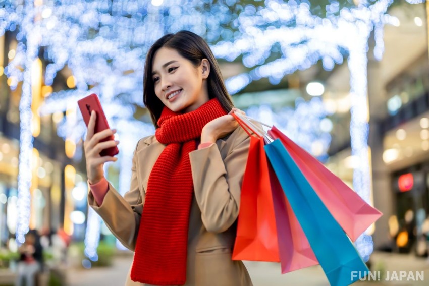 tas keberuntungan, periode penjualan, department store