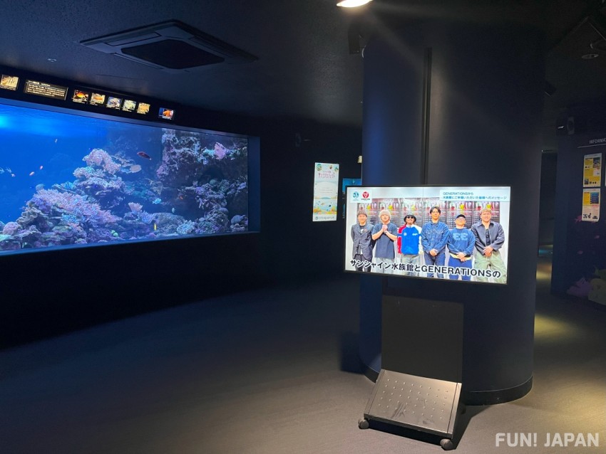 「サンシャイン水族館×GENERATIONS」のコラボイベント