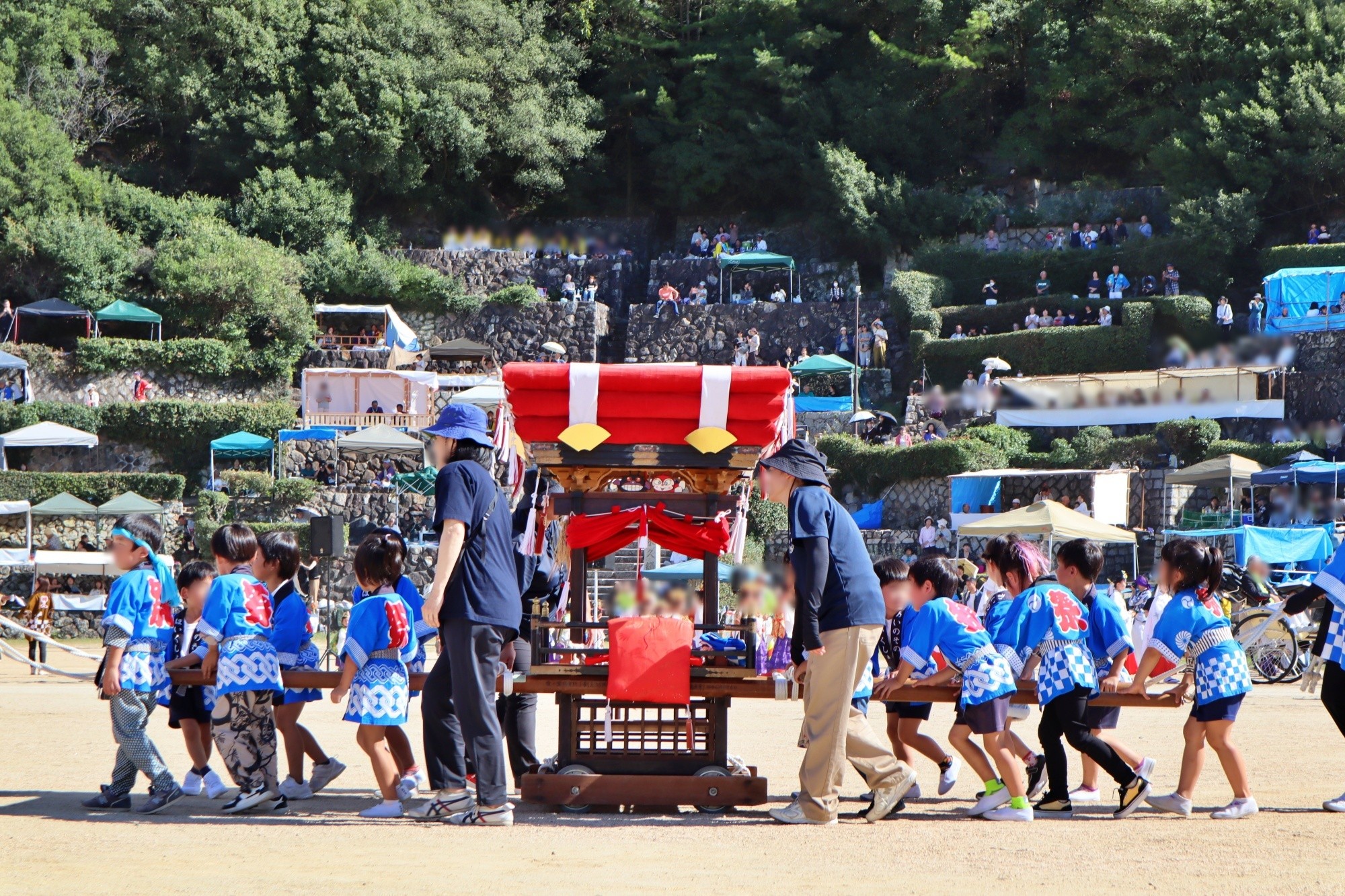 小豆島的秋祭太鼓台奉納