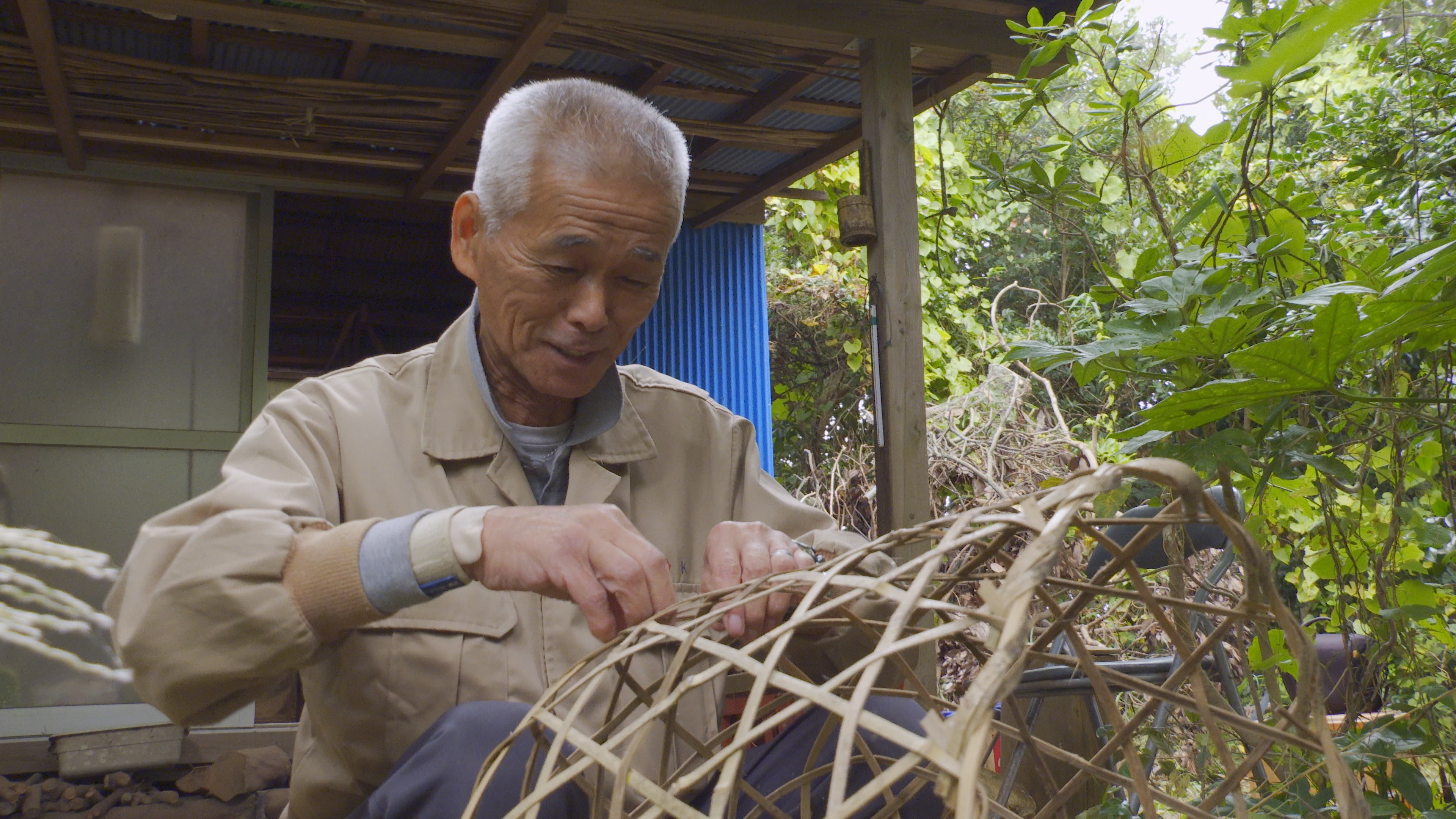 手工製作竹籠