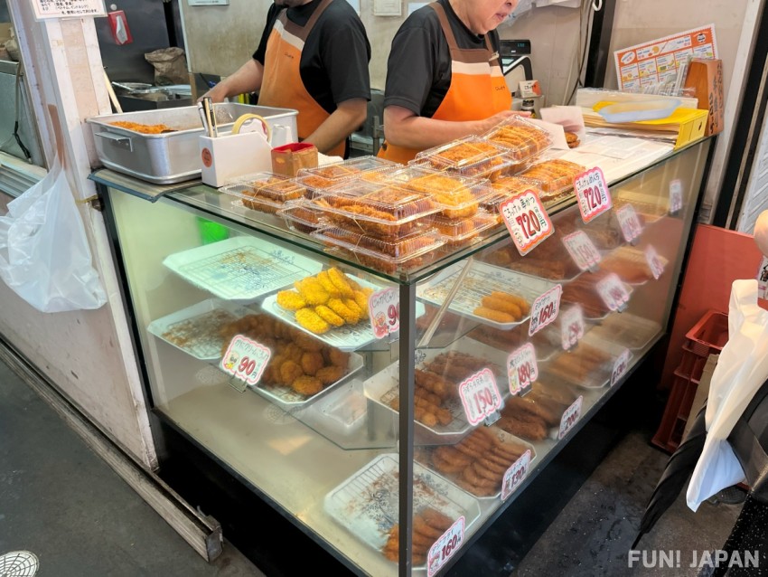 仙台朝市商店街 齋藤惣菜店ころっけや