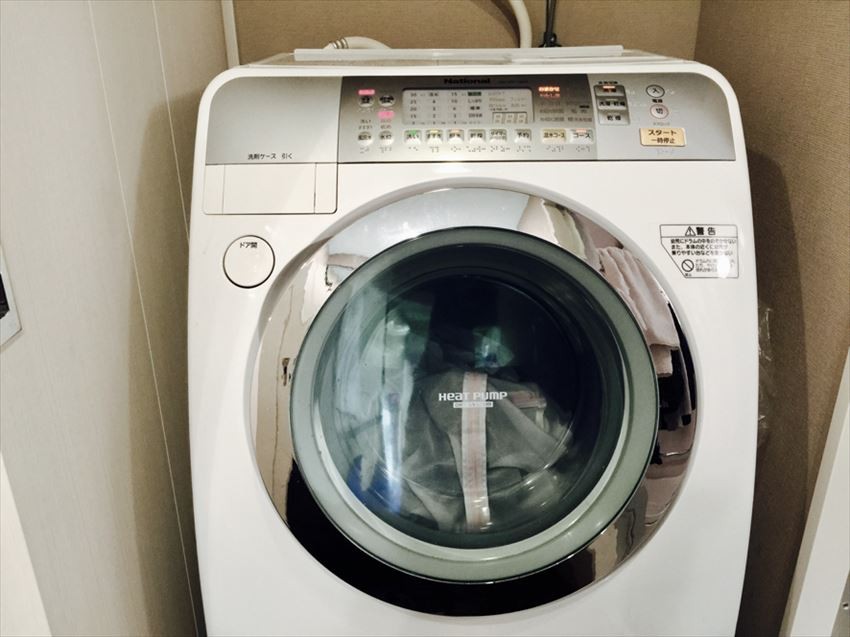 Cách sử dụng máy giặt và máy sấy Nhật Bản