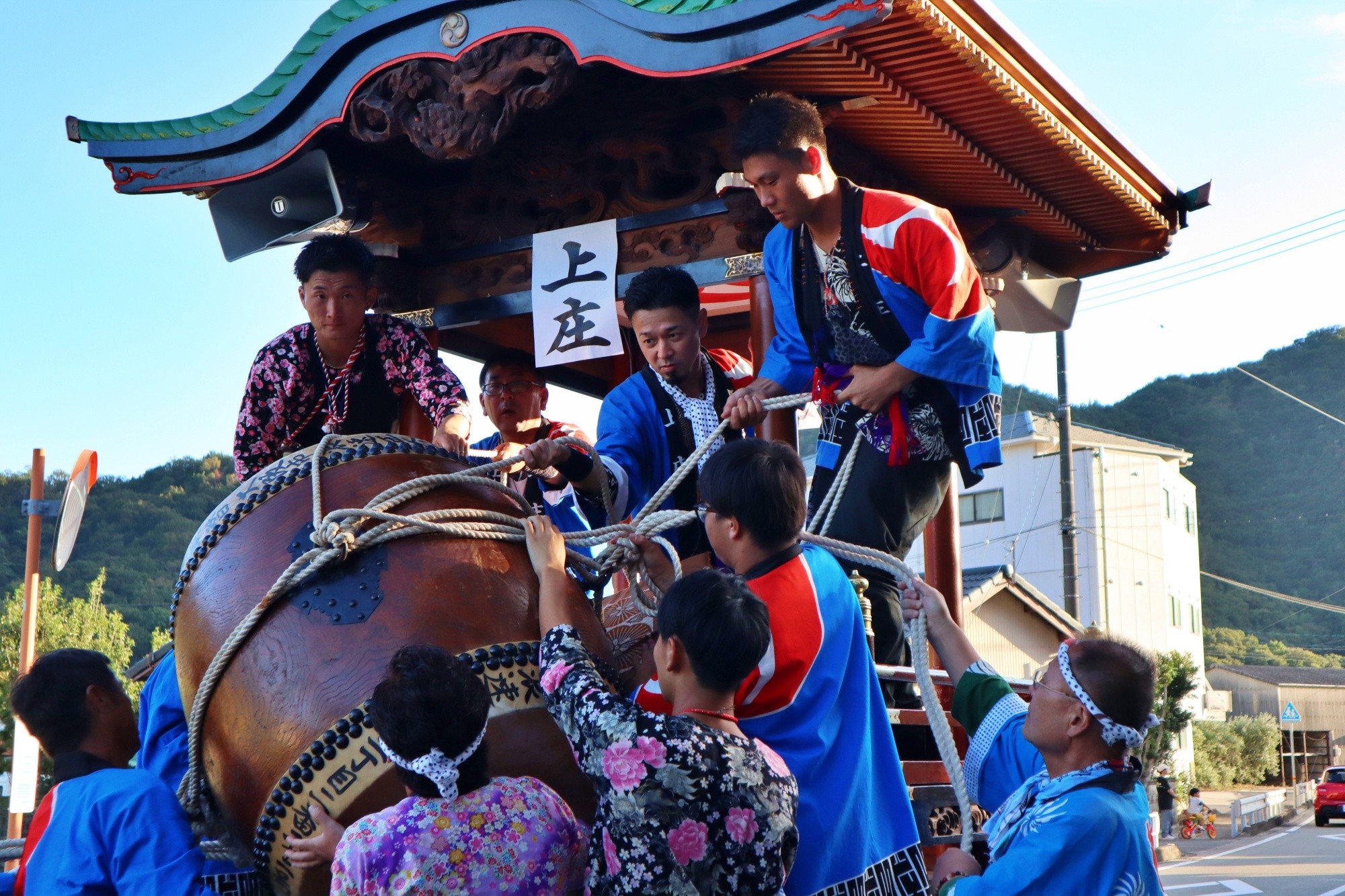 小豆島的秋祭太鼓台奉納