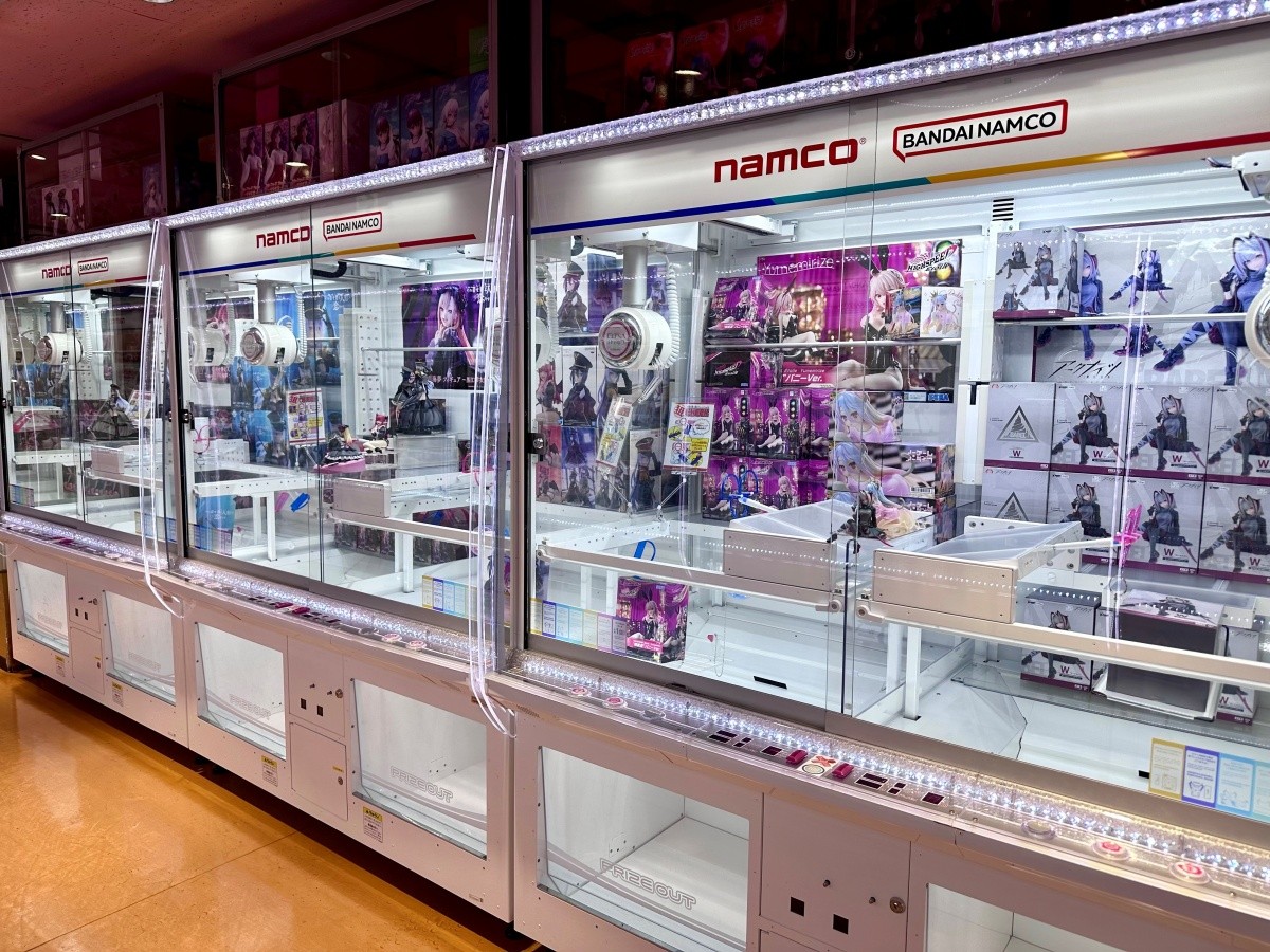บรรยากาศภายในร้าน namco Osaka Nipponbashi