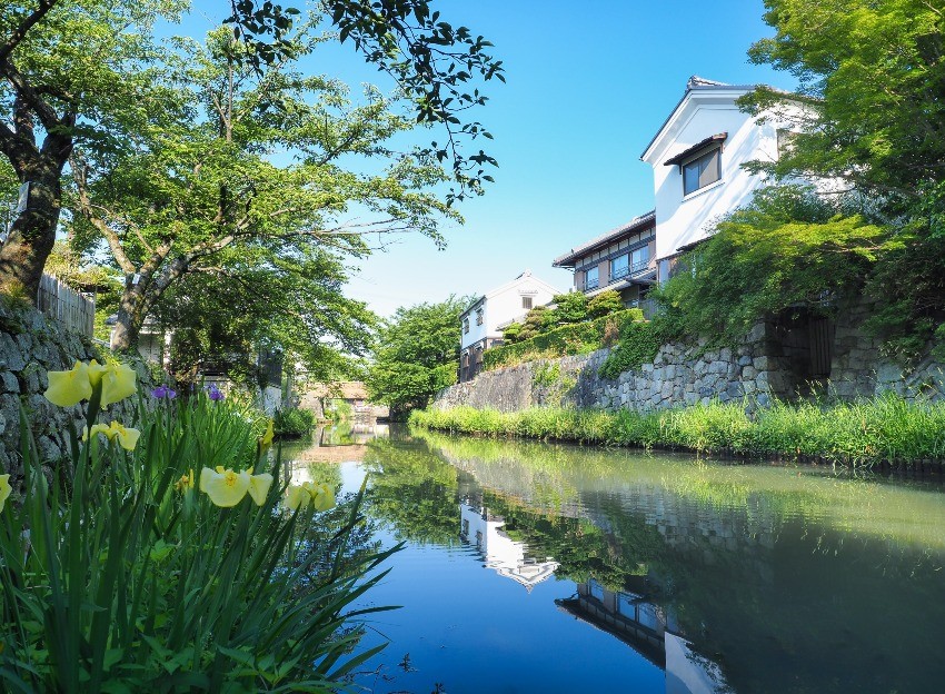 Địa điểm gợi ý③ Chiêm ngưỡng cảnh sắc sông nước hữu tình Omihachiman tại Shiga