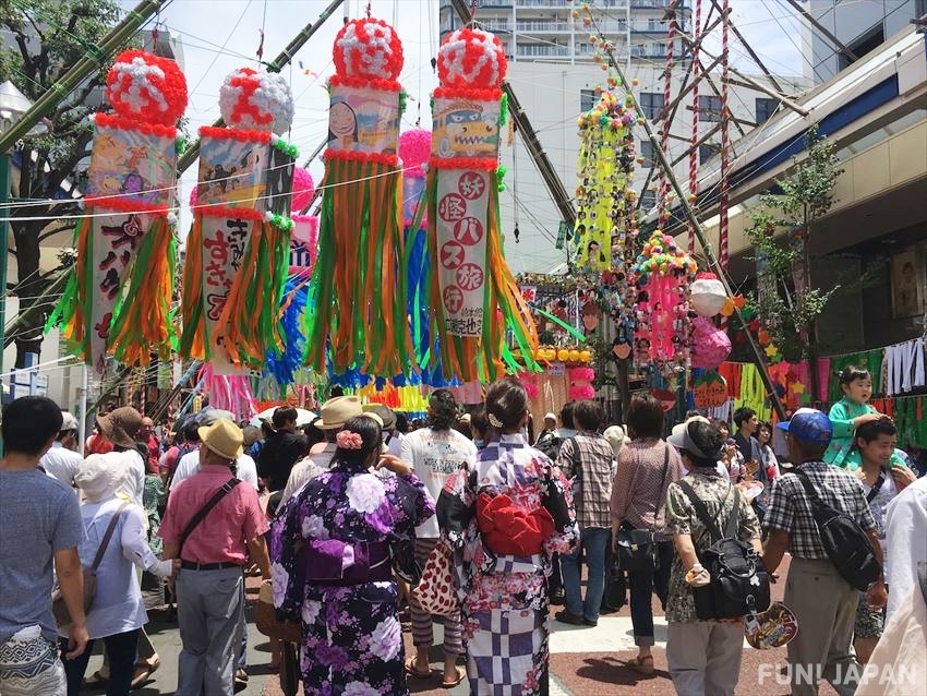 Các hoạt động vui chơi tại lễ hội Shonan Hiratsuka Tanabata