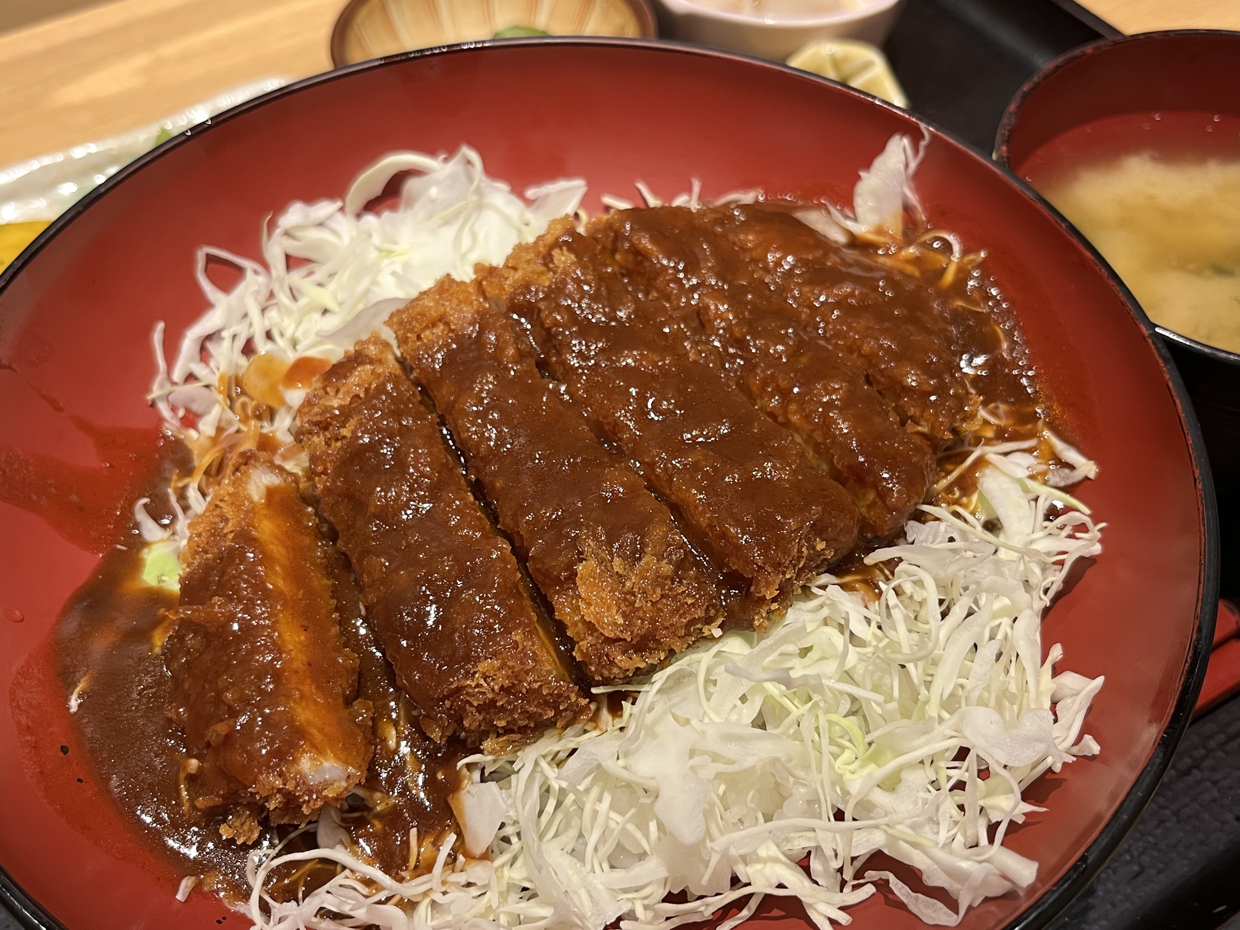 多蜜醬豬排丼