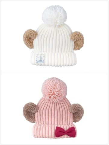 針織帽 2種顏色 各3,000日圓