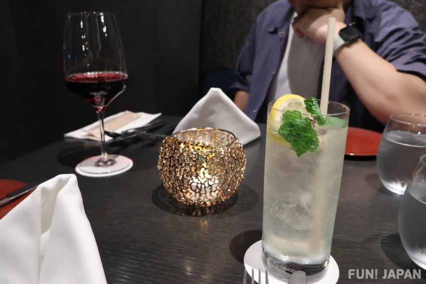 JASMINE APPLE FIZZ飲品