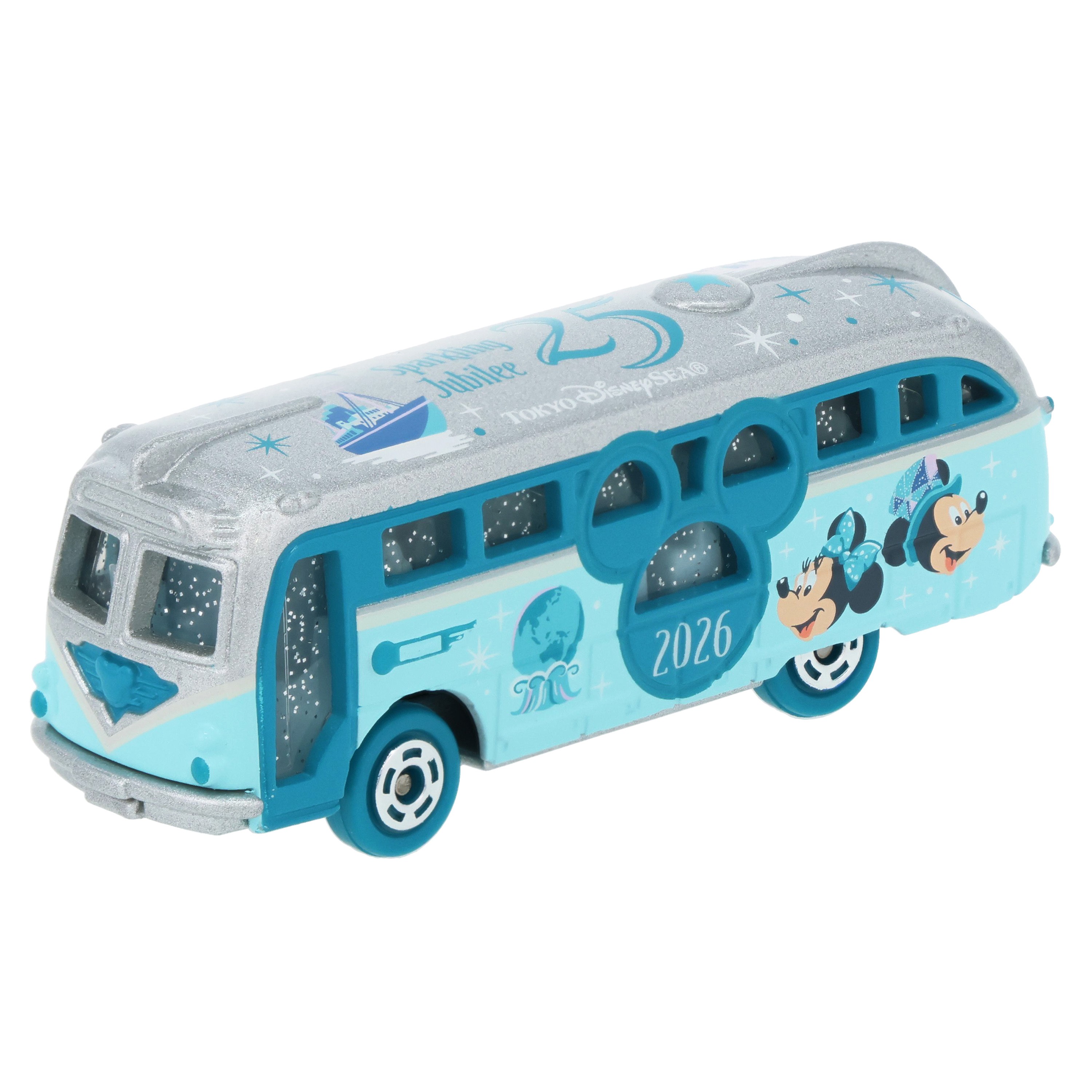 Barang Edisi Terbatas Peringatan 25 Tahun Tokyo DisneySea Disney Vehicle Collection <Tomica> Souvenir