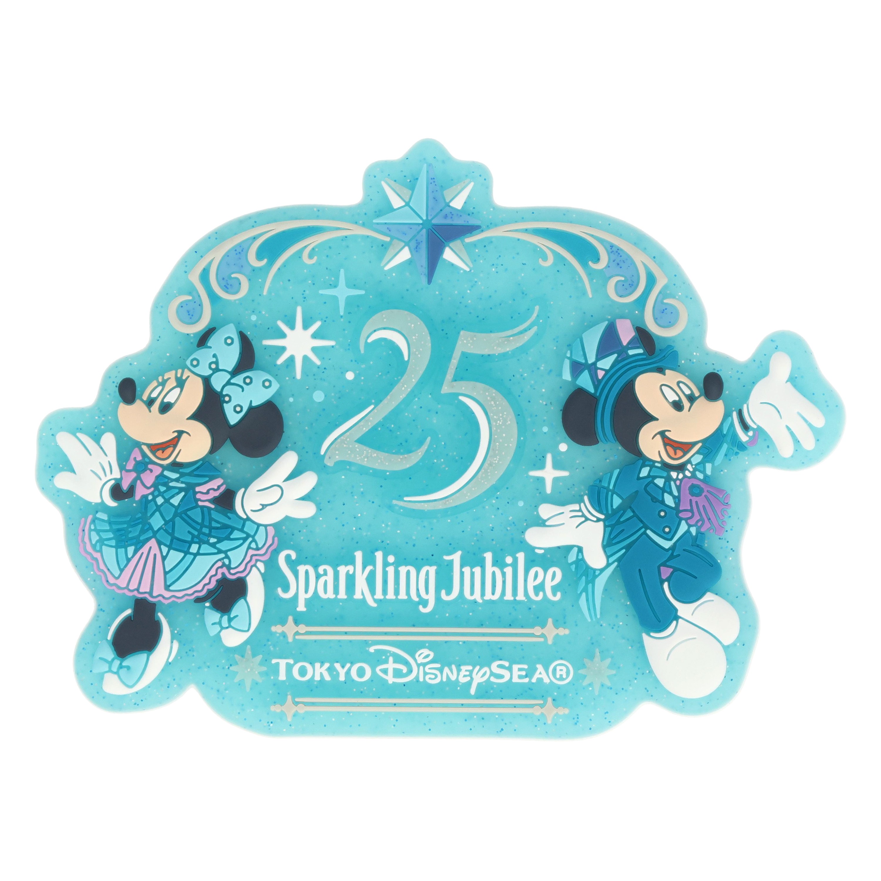 Barang Edisi Terbatas Peringatan 25 Tahun Tokyo DisneySea Magnet Souvenir
