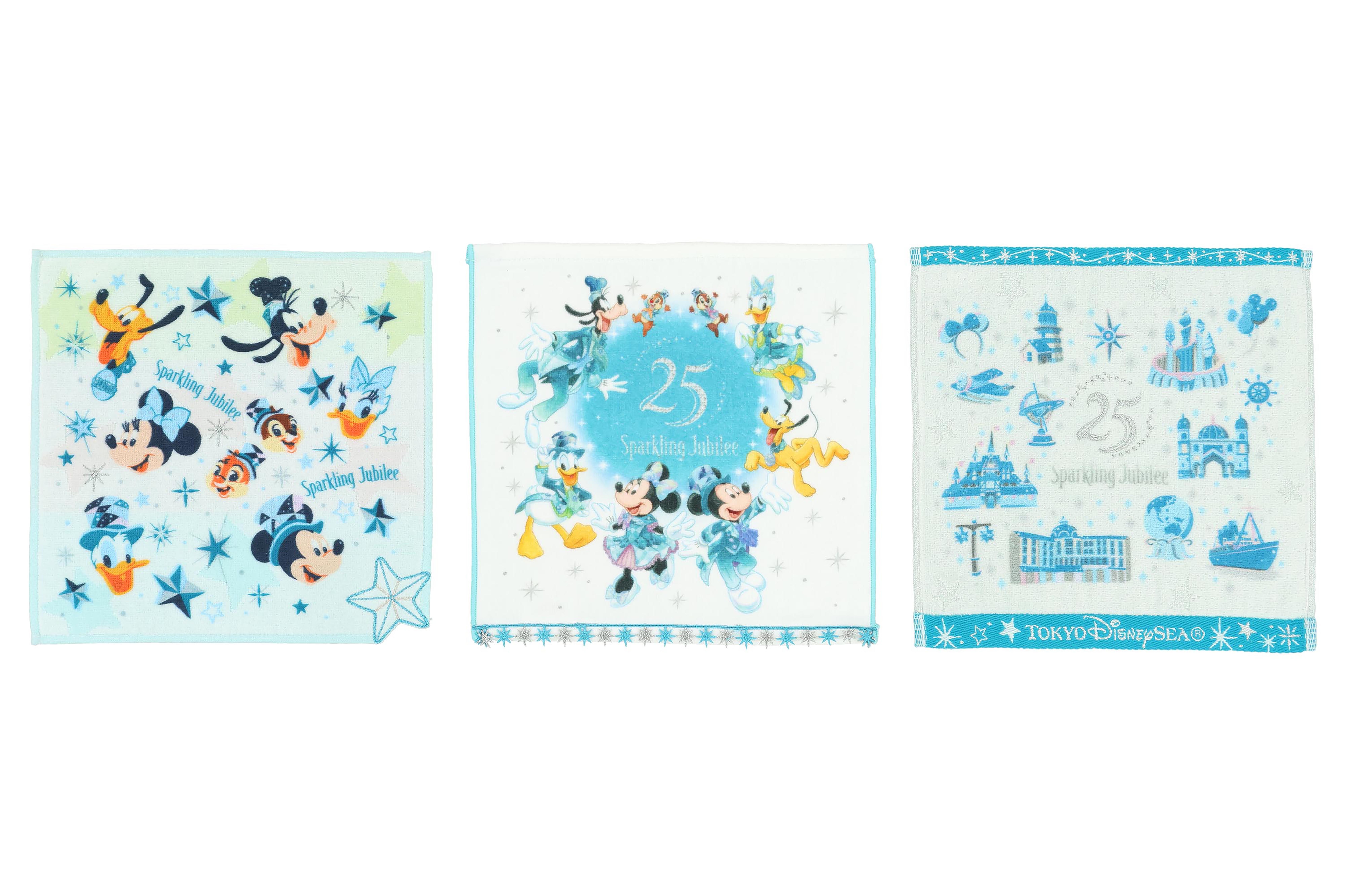 Barang Edisi Terbatas Peringatan 25 Tahun Tokyo DisneySea Handuk Souvenir