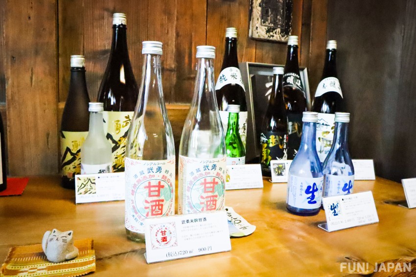 Get some Japanese sake at Yuki's oldest Misegura