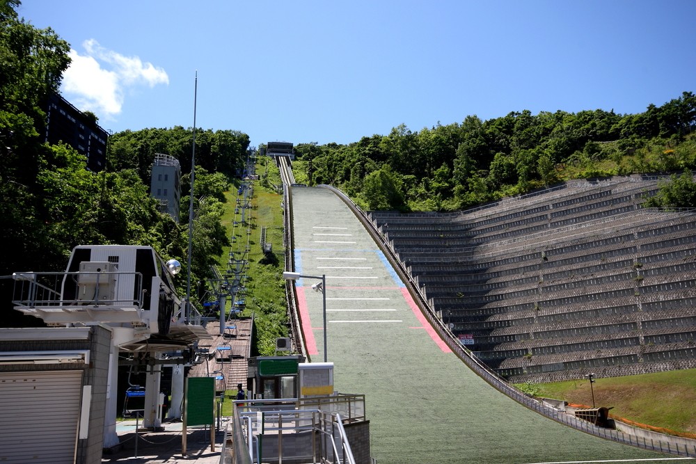 Have A Thrilling Jump at the Okurayama Ski Jump Stadium in Hokkaido!