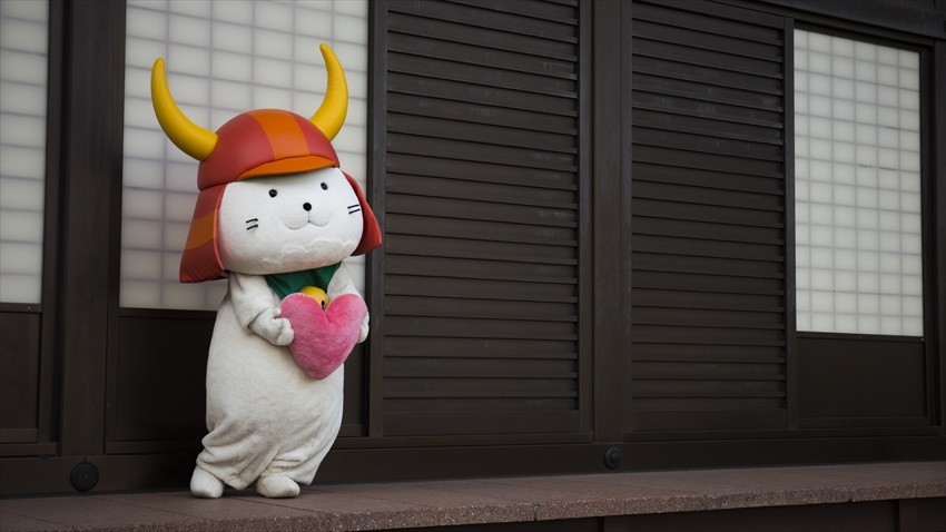 日本超人氣吉祥物彥根喵就在彥根城