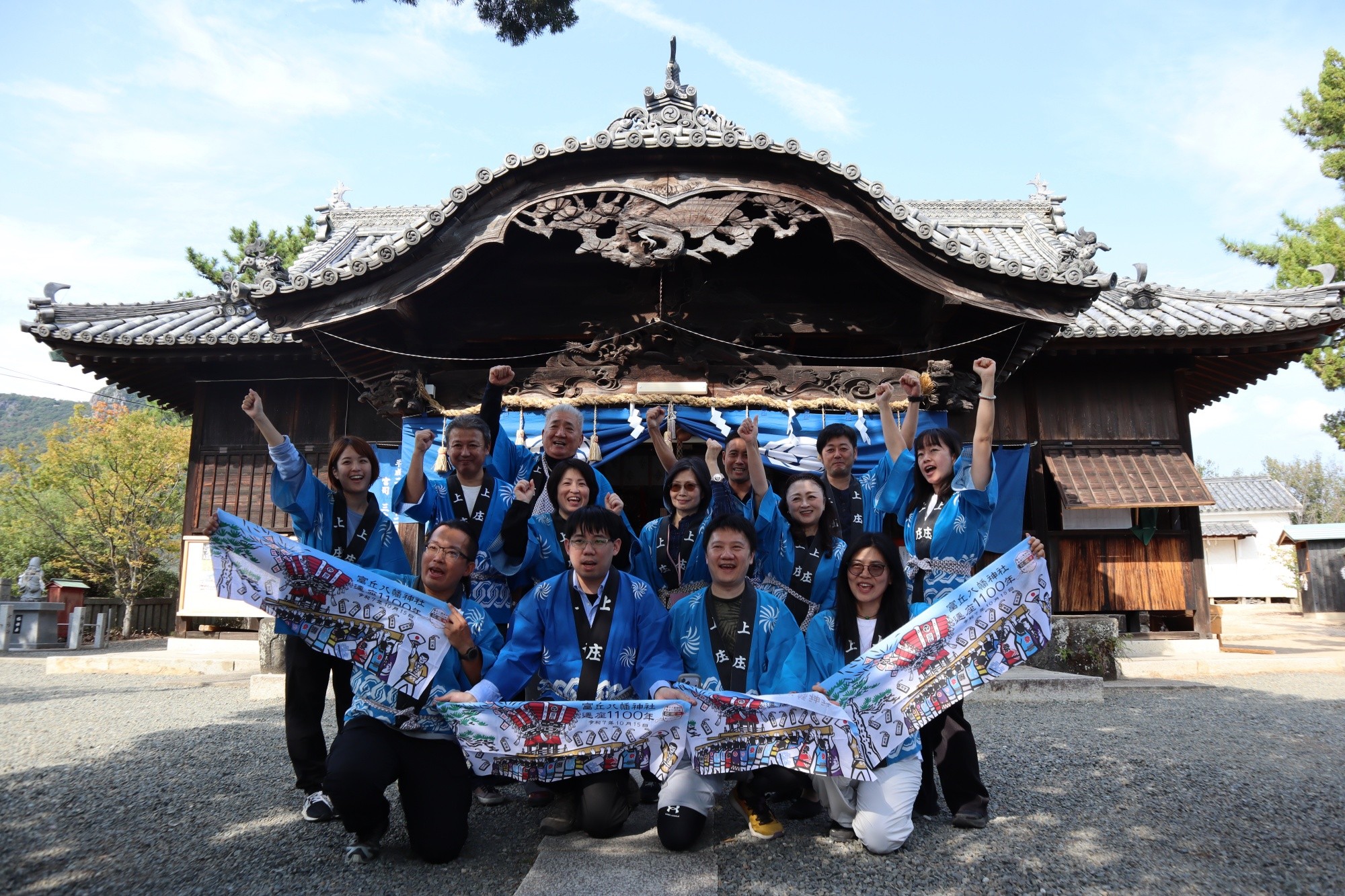 小豆島的秋祭太鼓台奉納