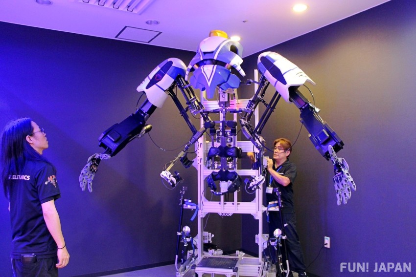 Apakah tempat pengalaman baharu 'THE ROBOT PARK ODAIBA' di Tokyo/Odaiba?