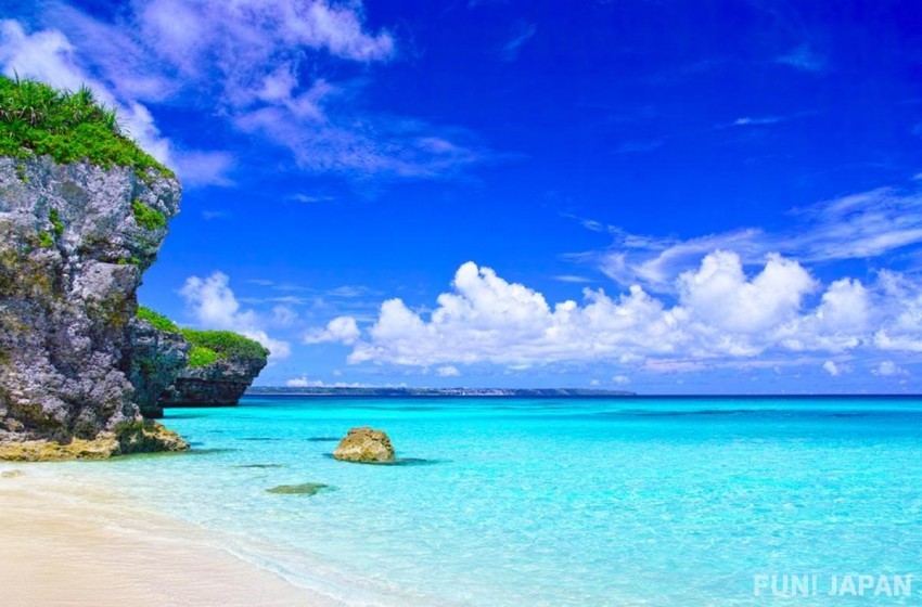 沖繩白色沙灘絕景