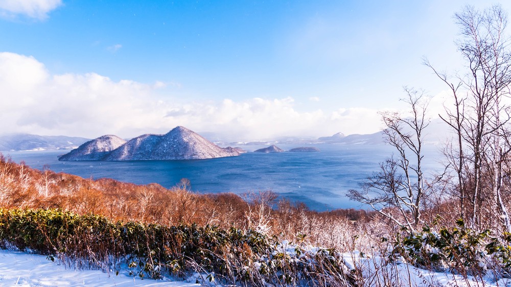 在洞爺湖體驗北海道冬季