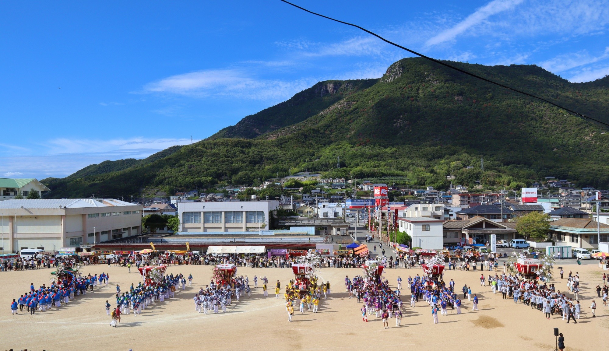 小豆島的秋祭太鼓台奉納